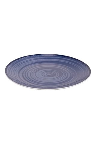 6 assiettes à fruits en porcelaine - 19 cm