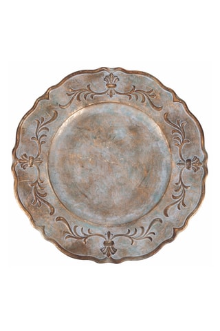 6 assiettes de présentation - 33 cm