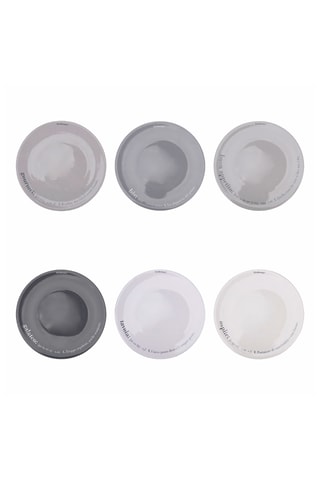 6 assiettes plates - 33 cm