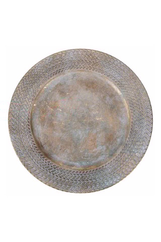 6 assiettes de présentation - 33 cm