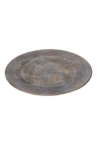 6 assiettes de présentation - 33 cm