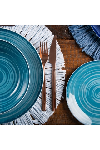 6 bols à soupe en porcelaine - 20,5 cm