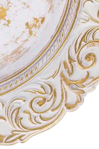 6 assiettes de présentation - 33 cm