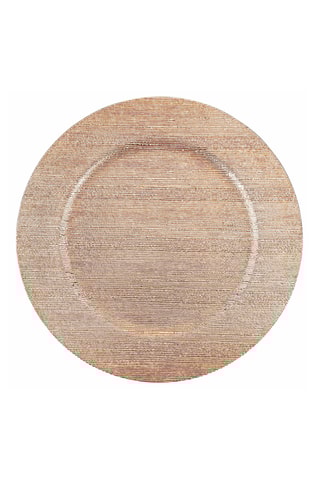 6 assiettes de présentation - 33 cm