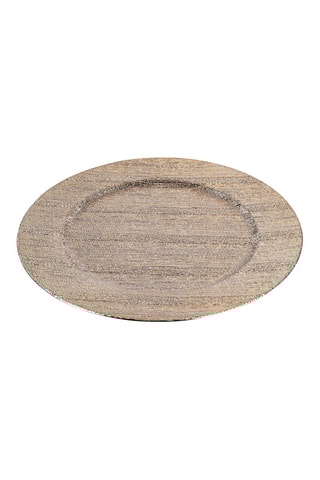 6 assiettes de présentation - 33 cm