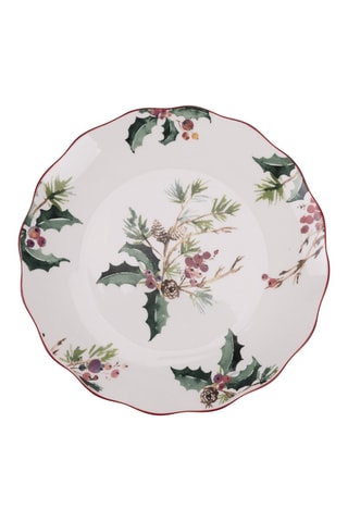 18 assiettes plates en porcelaine – 20,7, 22,5 et 27 cm