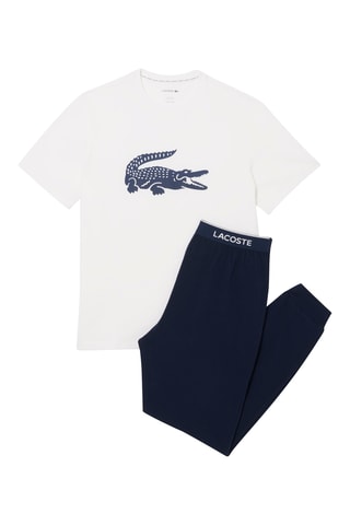Pyjama - Bleu marine et blanc