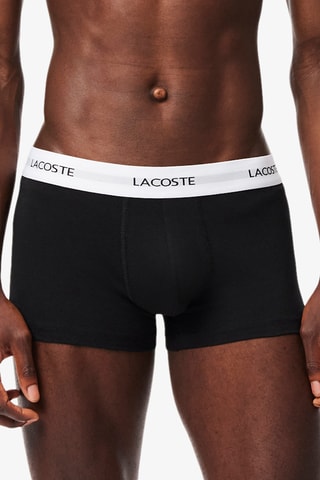 3 boxers - Noir et vert foncé
