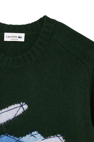 Pull en laine - Vert foncé