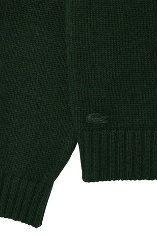 Pull en laine - Vert foncé