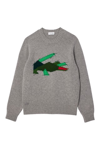 Pull en laine - Gris chiné