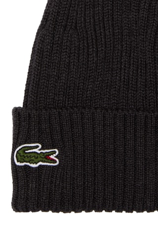 Bonnet en laine - Anthracite chiné