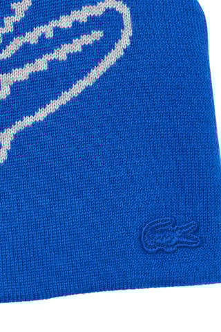 Bonnet en laine - Bleu cobalt