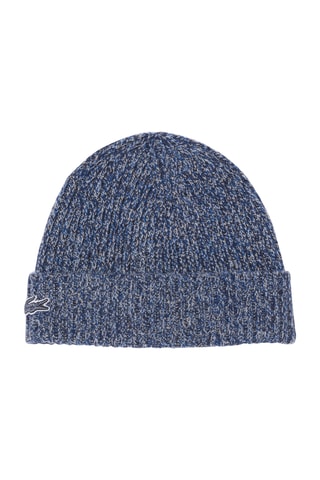 Bonnet en laine - Bleu marine chiné