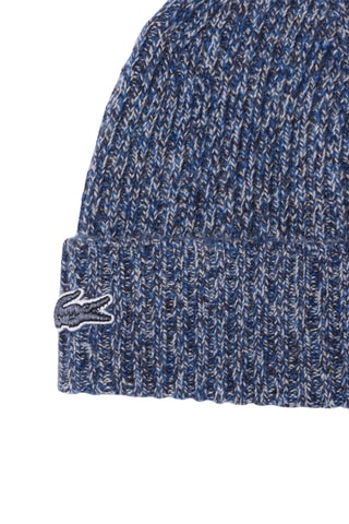 Bonnet en laine - Bleu marine chiné