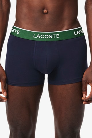 3 boxers - Bleu marine et vert foncé