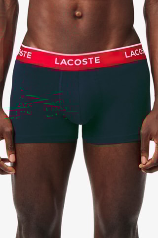 3 boxers - Bleu marine et vert foncé