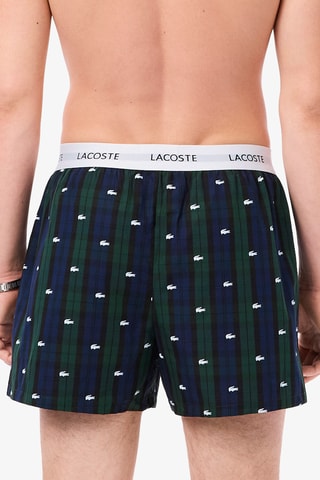 3 caleçons - Bleu marine et vert foncé