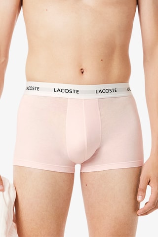 3 boxers - Rose et gris clair chiné