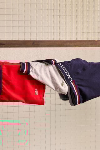 3 boxers - Bleu marine, gris chiné et rouge