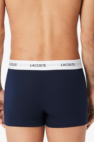 3 boxers - Bleu marine et blanc