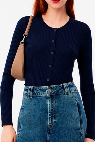 Gilet en laine - Bleu marine