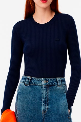 Pull en laine - Bleu marine