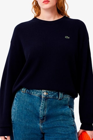 Pull en laine - Bleu marine