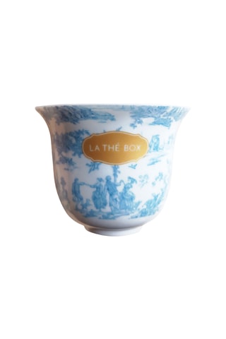 Tasse en porcelaine Toile de Jouy
