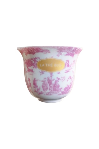 Tasse en porcelaine Toile de Jouy