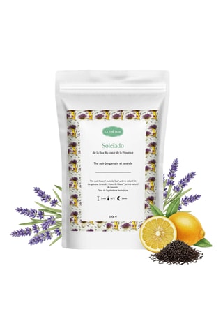 2 x Thé noir soleïado bio - Bergamote - 100 g