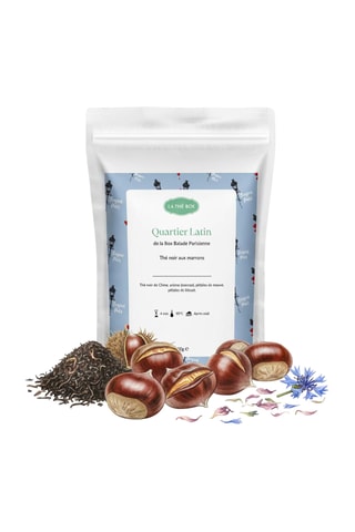 2 x Thé noir Quartier latin - Marron - 100 g