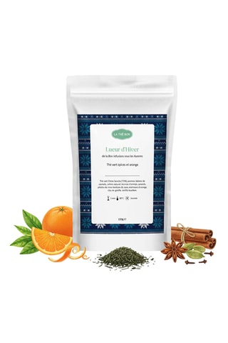 2 x Thé vert Lueur d’Hiver - Fruité, épicé, floral - 100 g