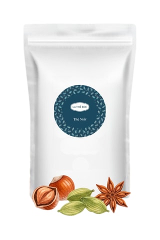 2 x Thé noir Féérie gourmande - Épices, noisettes et amandes  - 100 g