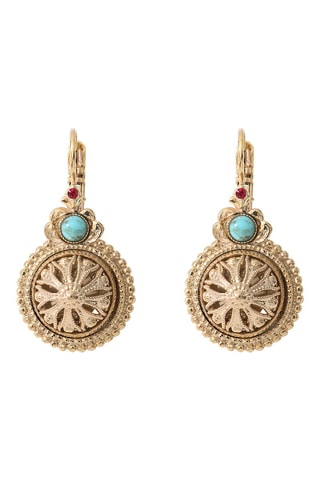 Boucles d'oreilles dorées à l'or fin Ultima