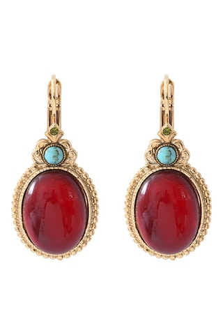 Boucles d'oreilles dorées à l'or fin Ultima