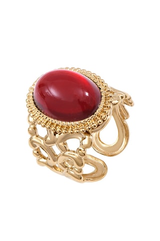 Bague dorée à l'or jaune Amelita