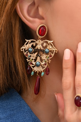 Boules d’oreilles Amelita - Howlites