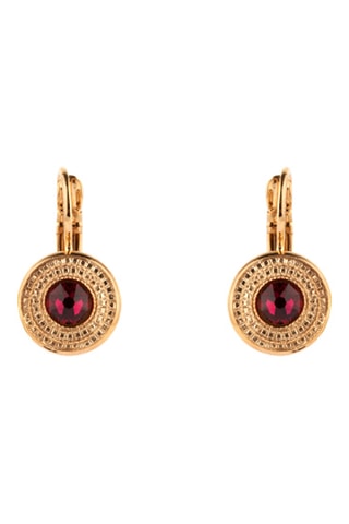Boucles d’oreilles dorées à l'or fin jaune Fujita - Doré
