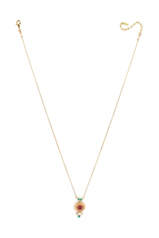 Collier doré à l’or fin jaune Fujita - Turquoises