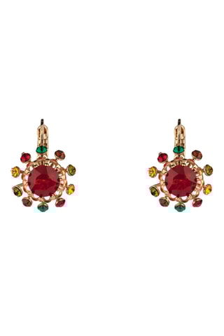Boucles d’oreilles dorées à l’or fin jaune Naome