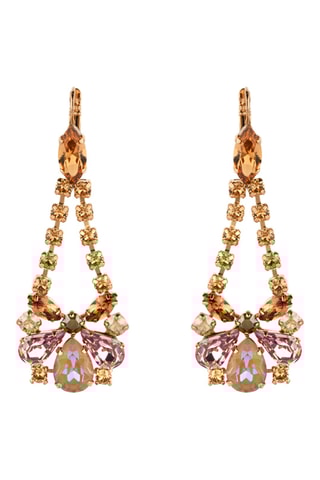 Boucles d’oreille dorées à l’or fin Naomie