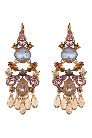Boucles d’oreilles dorées à l’or fin Naomie