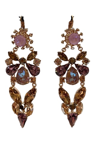 Boucles d’oreilles dorées à l’or fin Naomie