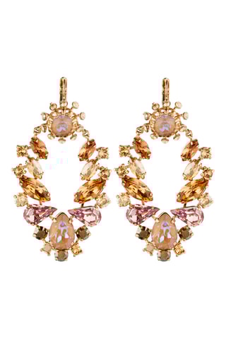Boucles d’oreilles dorées à l’or fin Naomie