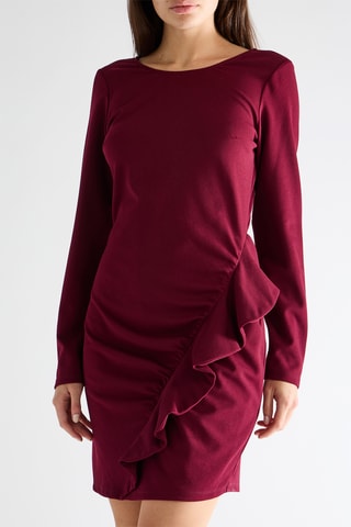 Robe droite - Bordeaux
