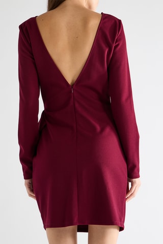 Robe droite - Bordeaux