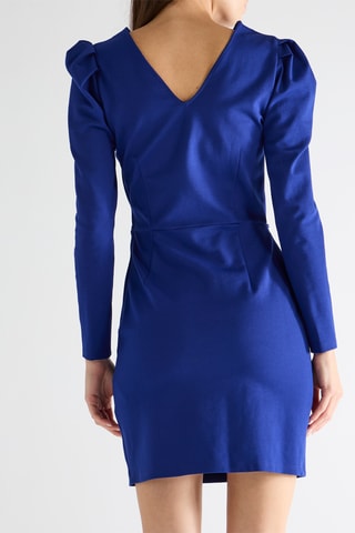 Robe droite - Bleu roi
