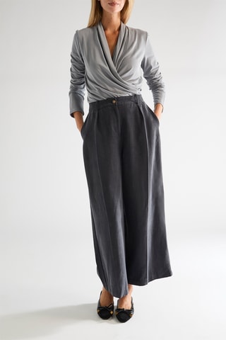 Top - Gris clair