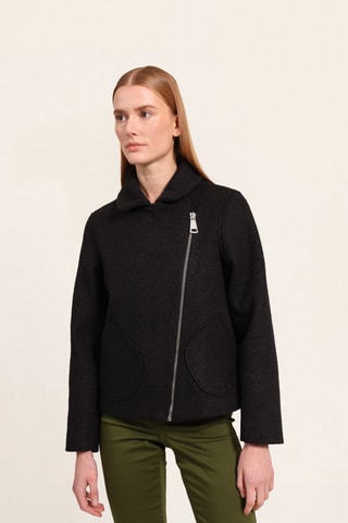 Veste en laine - Noir